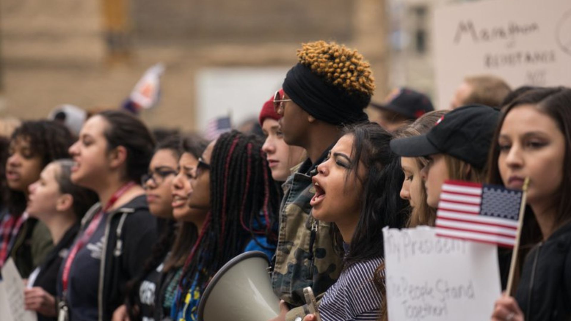 People practicing Political Activism